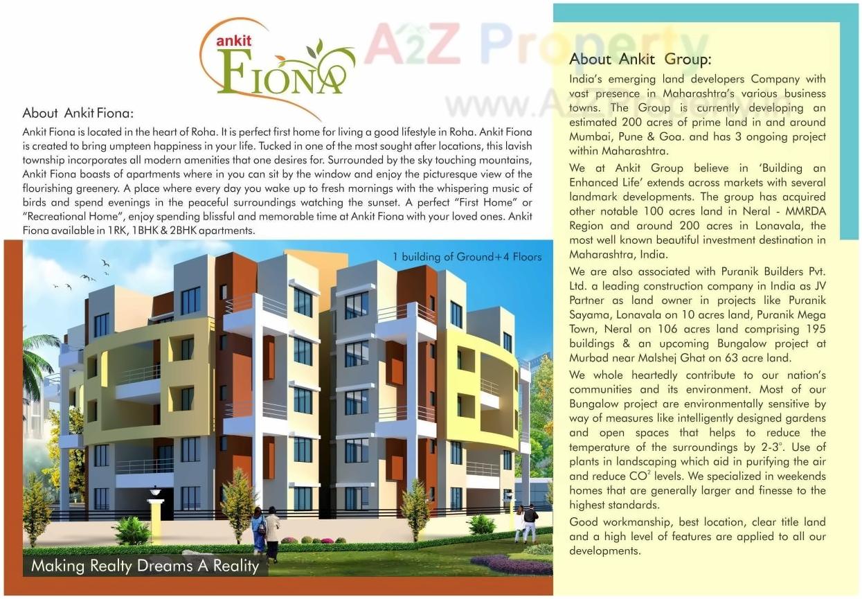  of real estate project Ankit Fiona located at Bhuwaneshwar-ct, Raigarh, Maharashtra