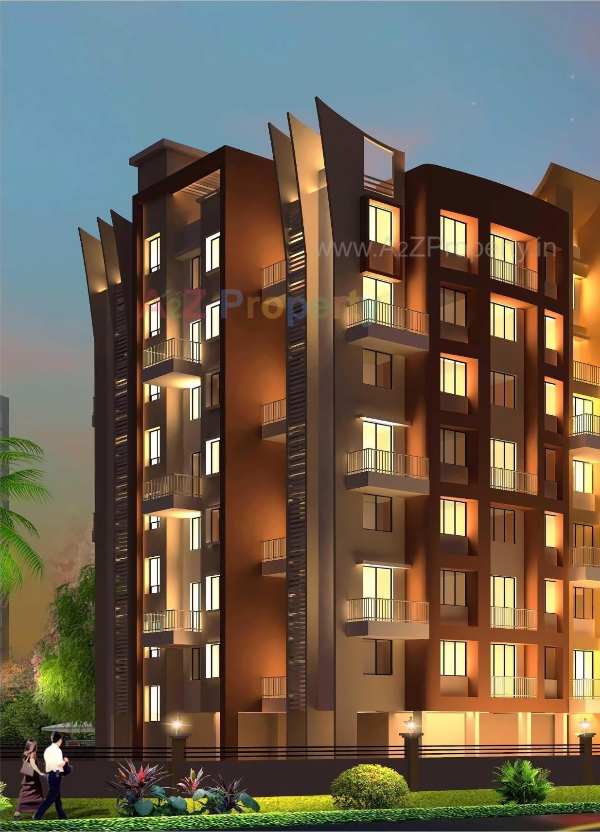 3D Elevation of real estate project Ankit Fiona located at Bhuwaneshwar-ct, Raigarh, Maharashtra