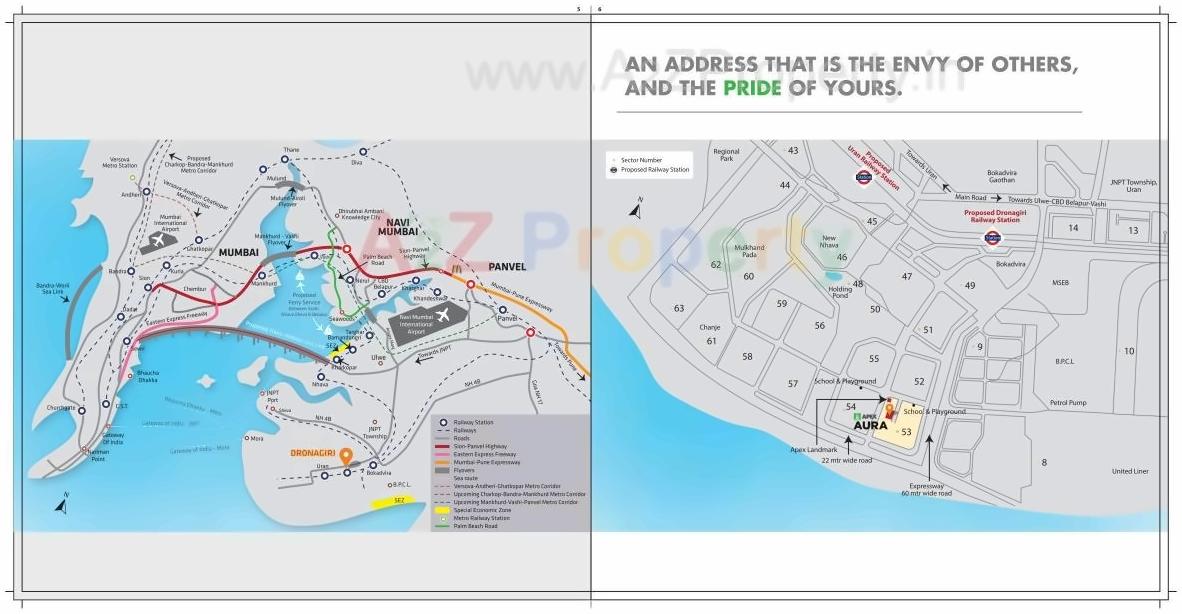  of real estate project Apex Aura located at Bhendkhal, Raigarh, Maharashtra