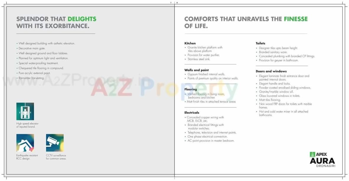  of real estate project Apex Aura located at Bhendkhal, Raigarh, Maharashtra