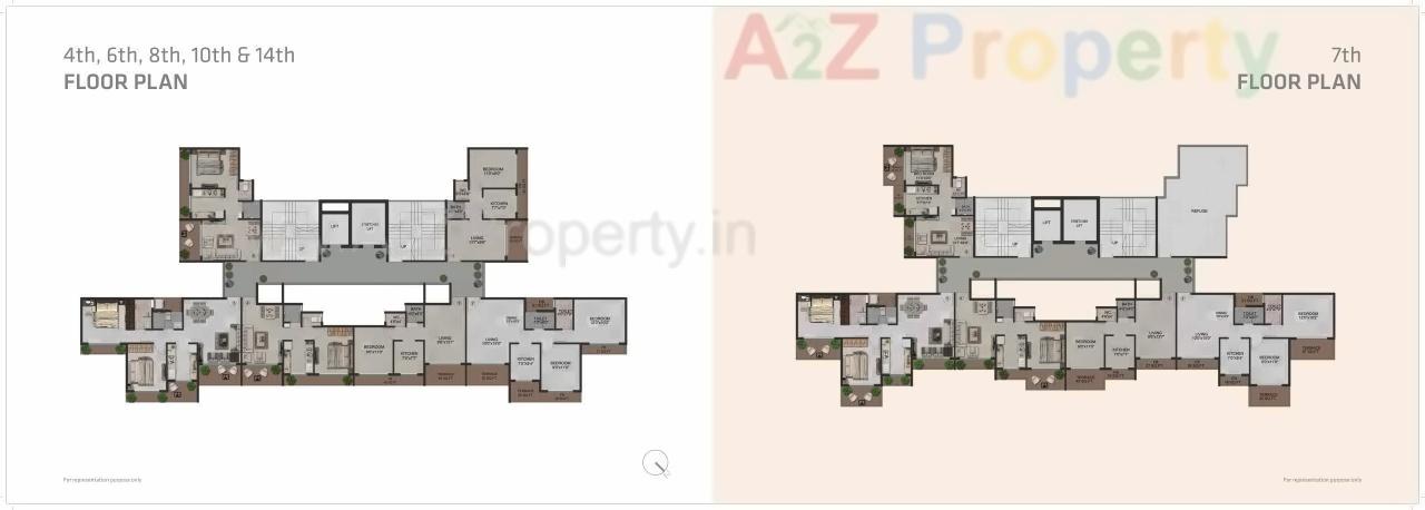 Layout of real estate project Apex Landmark located at Uran, Raigarh, Maharashtra