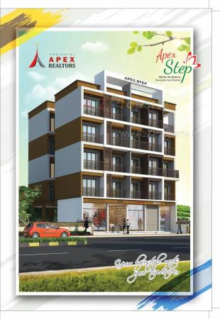 Elevation of real estate project Apex Step located at Karanjade, Raigarh, Maharashtra