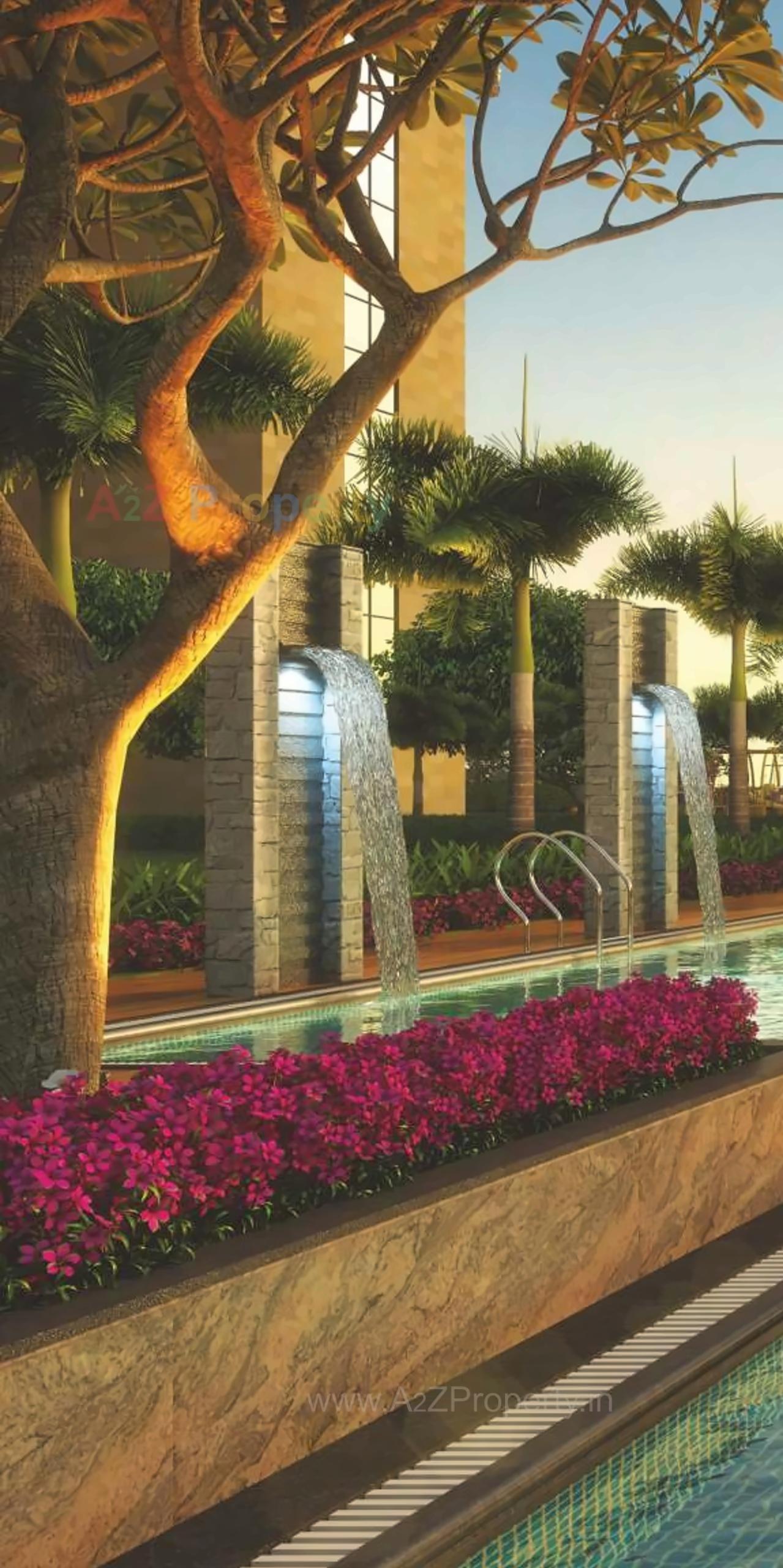 3D Elevation of real estate project Aramus Complex located at Ulawe, Raigarh, Maharashtra