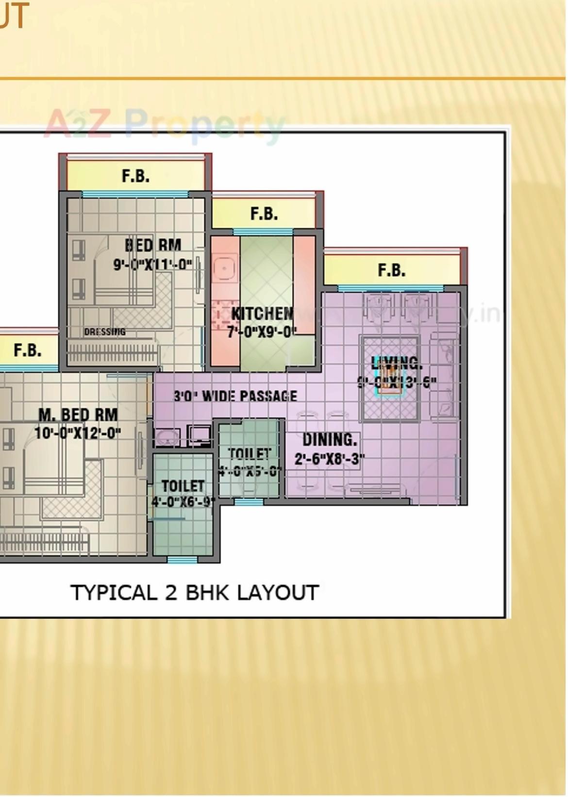 Layout of real estate project Arihant Amisha located at Mahodar, Raigarh, Maharashtra