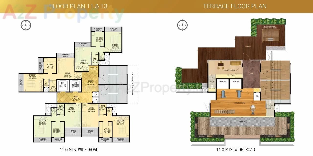 Layout of real estate project Astrova located at Uran, Raigarh, Maharashtra