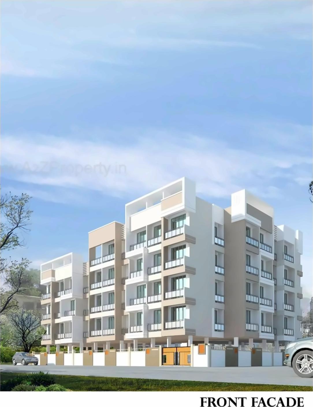 3D Elevation of real estate project Atlantis located at Mamdapur, Raigarh, Maharashtra