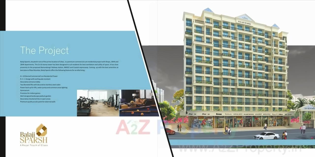  of real estate project Balaji Sparsh located at Ulawe, Raigarh, Maharashtra