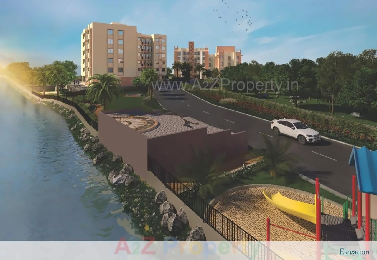 3D Elevation of real estate project Belmac Riverside located at Akurli-, Raigarh, Maharashtra