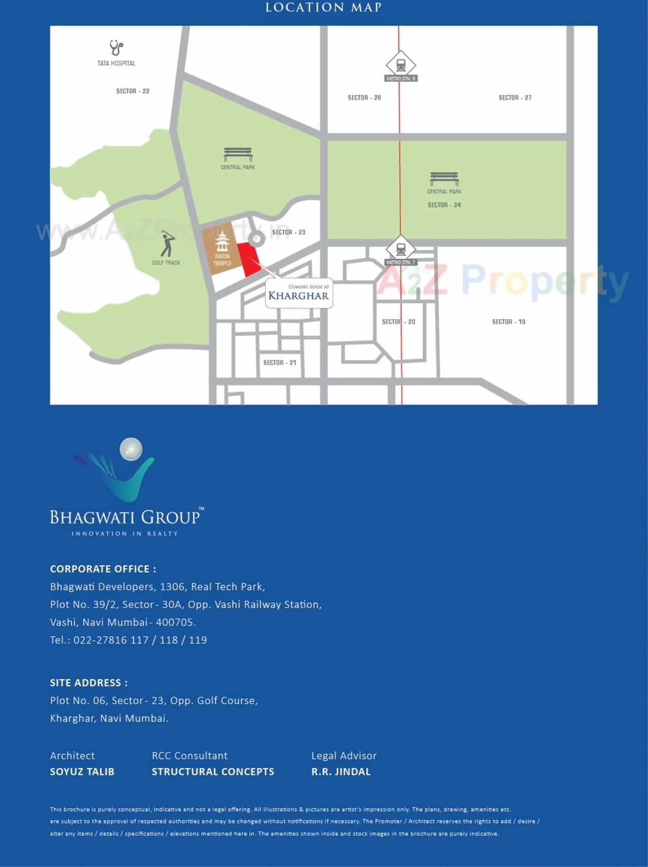 Image 13703 3 of real estate project Bhagwati Greens located at Kharghar, Raigarh, Maharashtra