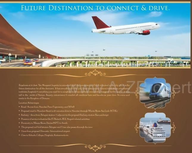  of real estate project Bhagwati Imperia located at Ulawe, Raigarh, Maharashtra