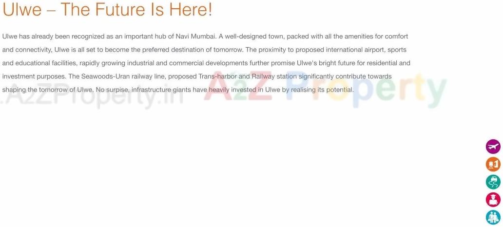  of real estate project Blue Key Realtys Escalate located at Ulawe, Raigarh, Maharashtra