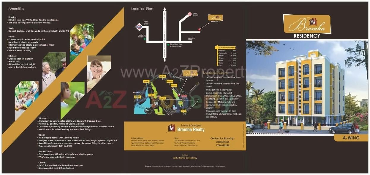  of real estate project Bramha Residency located at Mamdapur, Raigarh, Maharashtra