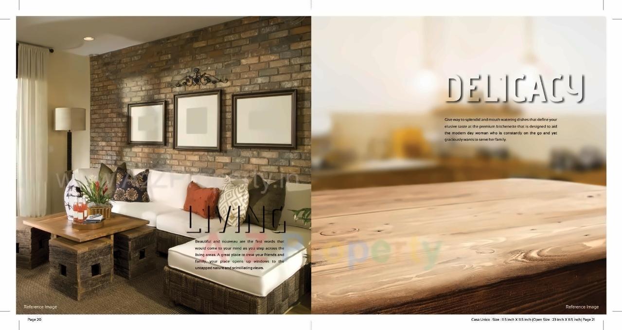 3D Elevation of real estate project Casa Unico located at Ashane, Raigarh, Maharashtra