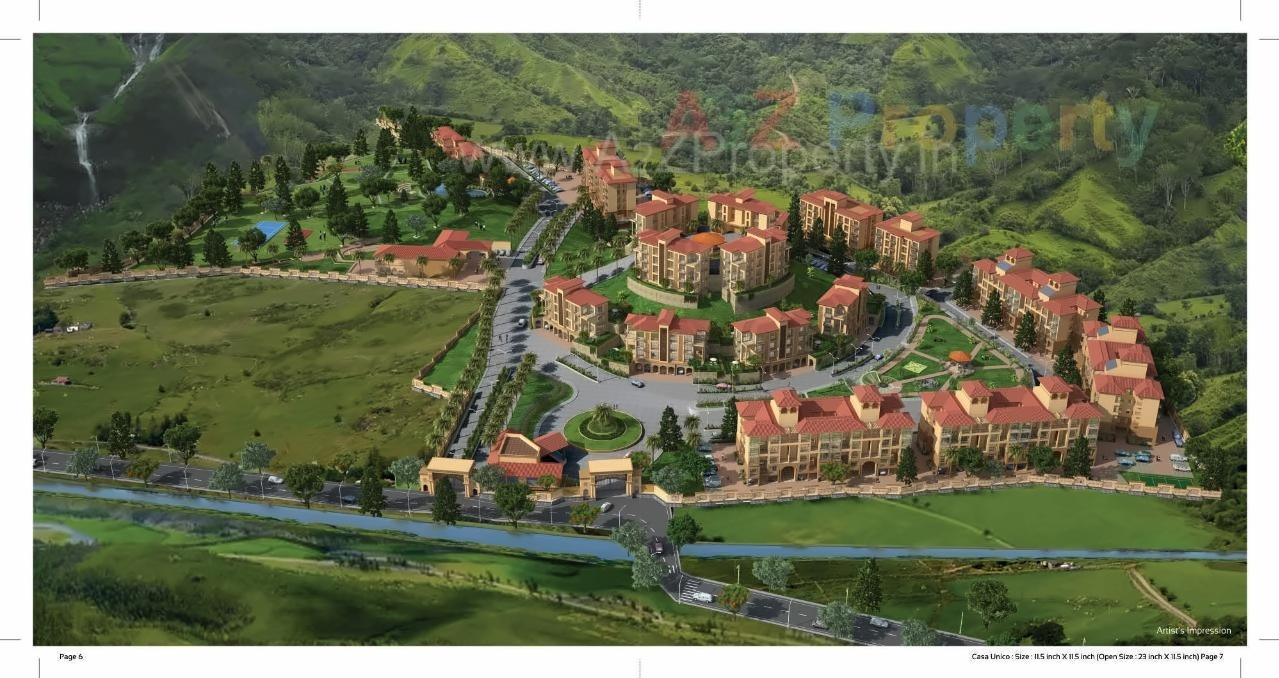 3D Elevation of real estate project Casa Unico located at Ashane, Raigarh, Maharashtra