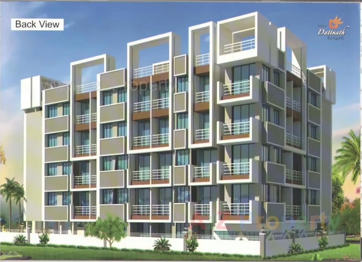 3D Elevation of real estate project Dattnath Aangan located at Devad, Raigarh, Maharashtra