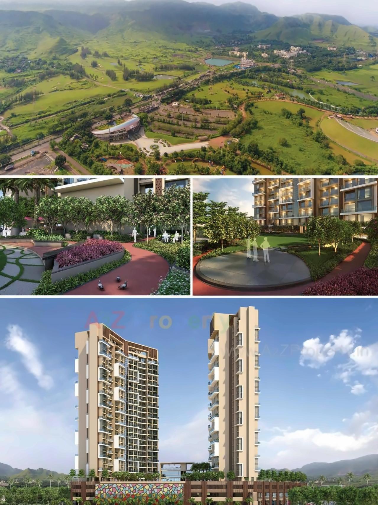 3D Elevation of real estate project Delta Central located at Kharghar, Raigarh, Maharashtra