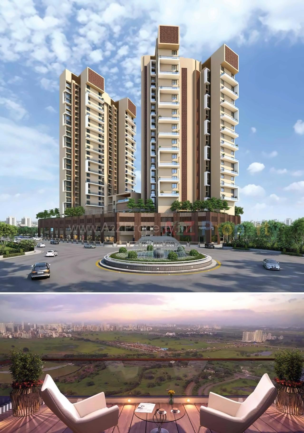3D Elevation of real estate project Delta Central located at Kharghar, Raigarh, Maharashtra