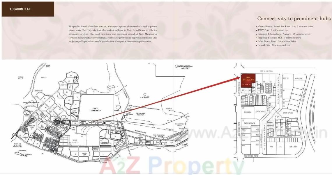  of real estate project Dev Luxuria located at Uran, Raigarh, Maharashtra