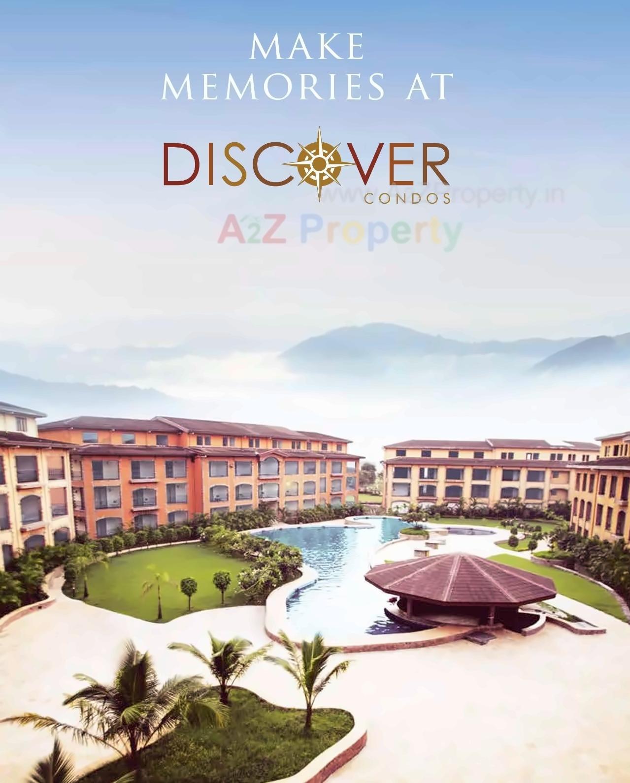 3D Elevation of real estate project Discover Condos located at Dhamote, Raigarh, Maharashtra