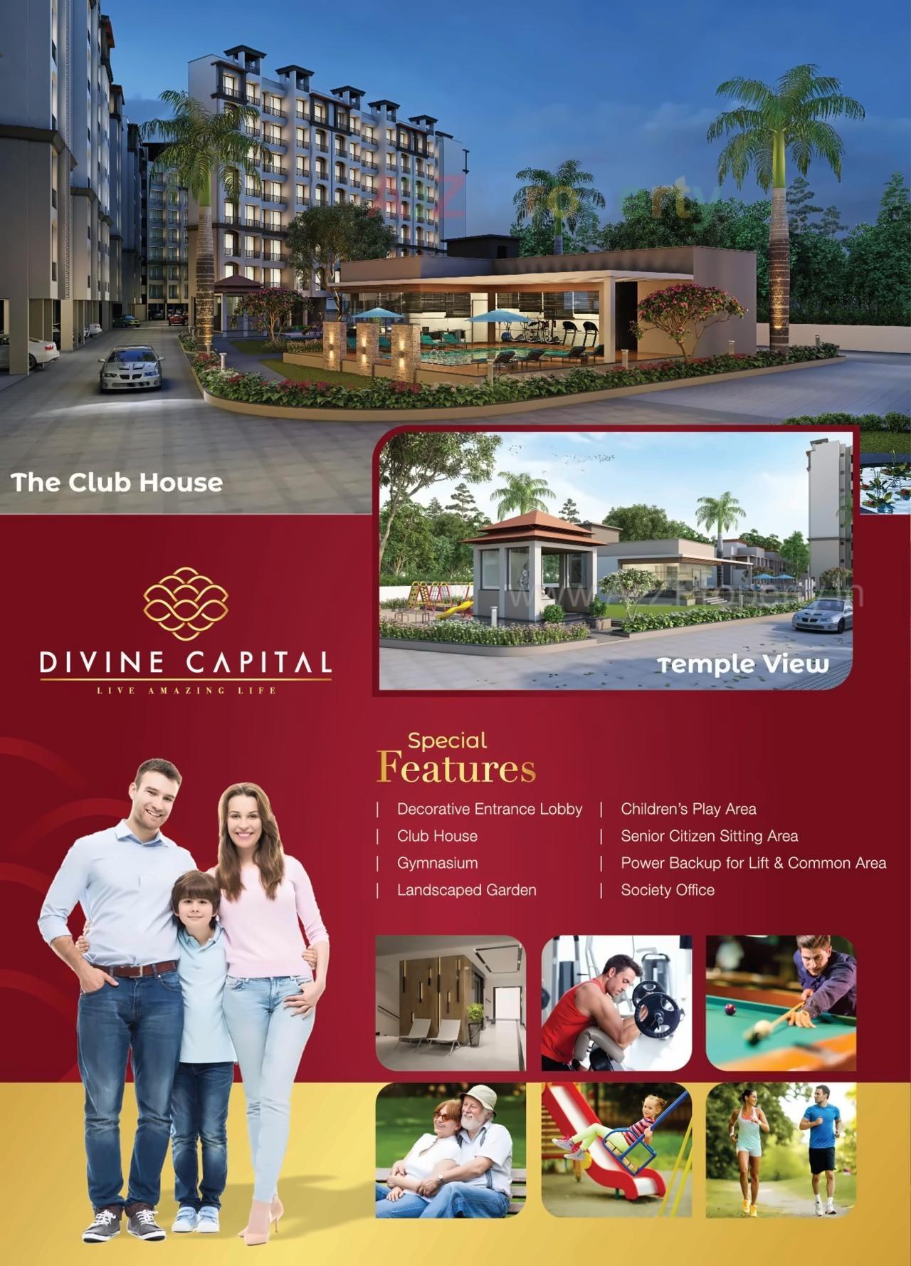  of real estate project Divine Capital located at Dhamote, Raigarh, Maharashtra