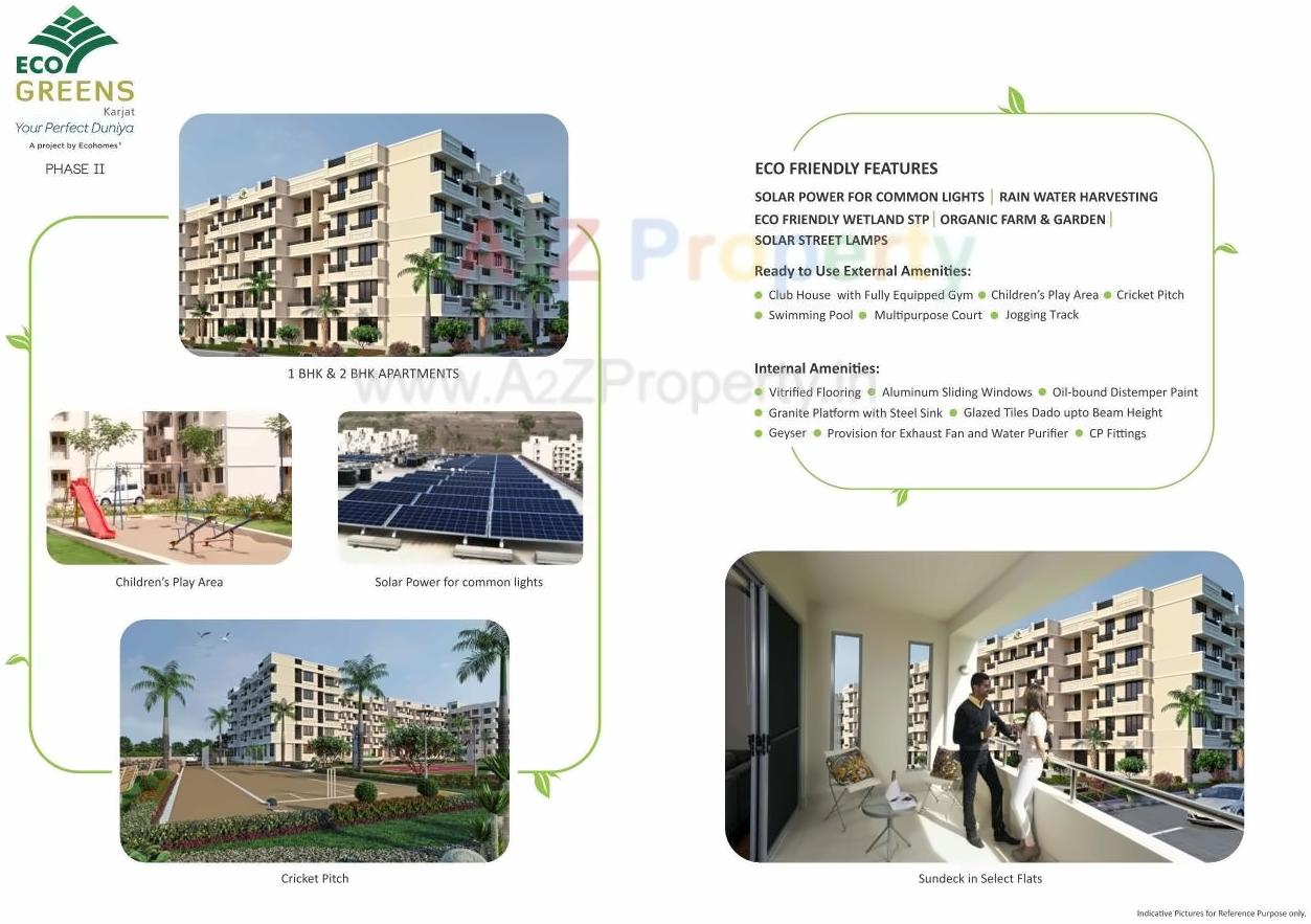  of real estate project Eco Greens located at Deulwadi, Raigarh, Maharashtra