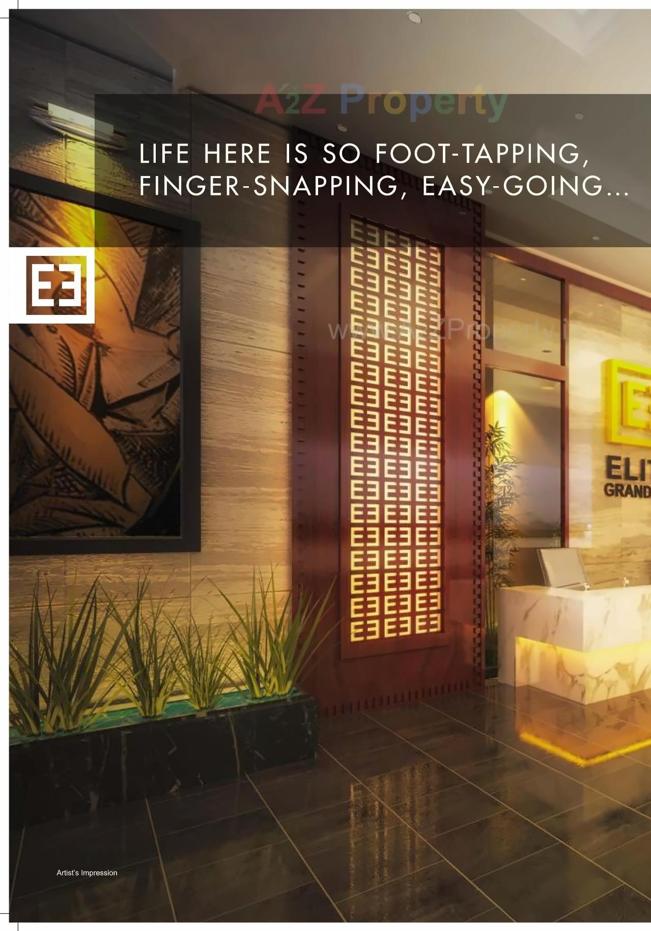 3D Elevation of real estate project Elite Grandeur located at Kharghar, Raigarh, Maharashtra