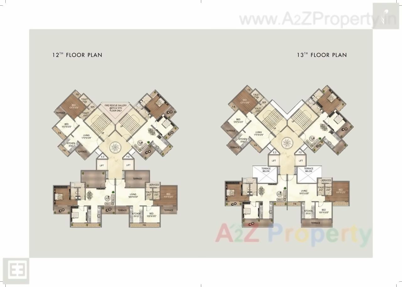 Layout of real estate project Elite Grandeur located at Kharghar, Raigarh, Maharashtra