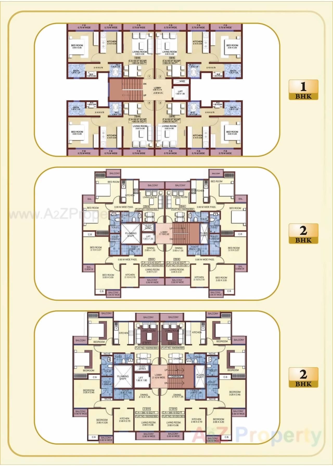 Layout of real estate project Enkay Garden   Lotus located at Vavanje, Raigarh, Maharashtra