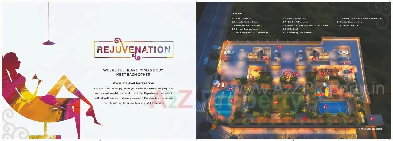  of real estate project Excelencia located at Bokadvira, Raigarh, Maharashtra