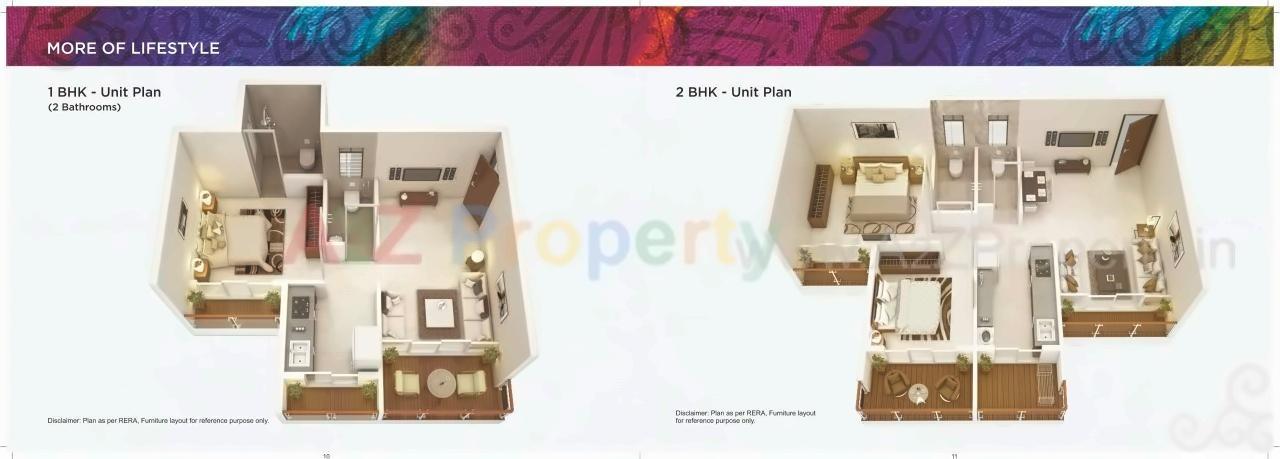 Layout of real estate project Excelencia located at Bokadvira, Raigarh, Maharashtra
