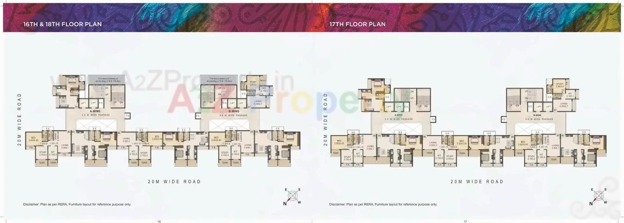 Layout of real estate project Excelencia located at Bokadvira, Raigarh, Maharashtra