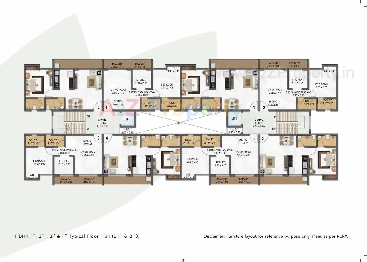 Layout of real estate project Gardenia located at Koyana-velhe, Raigarh, Maharashtra