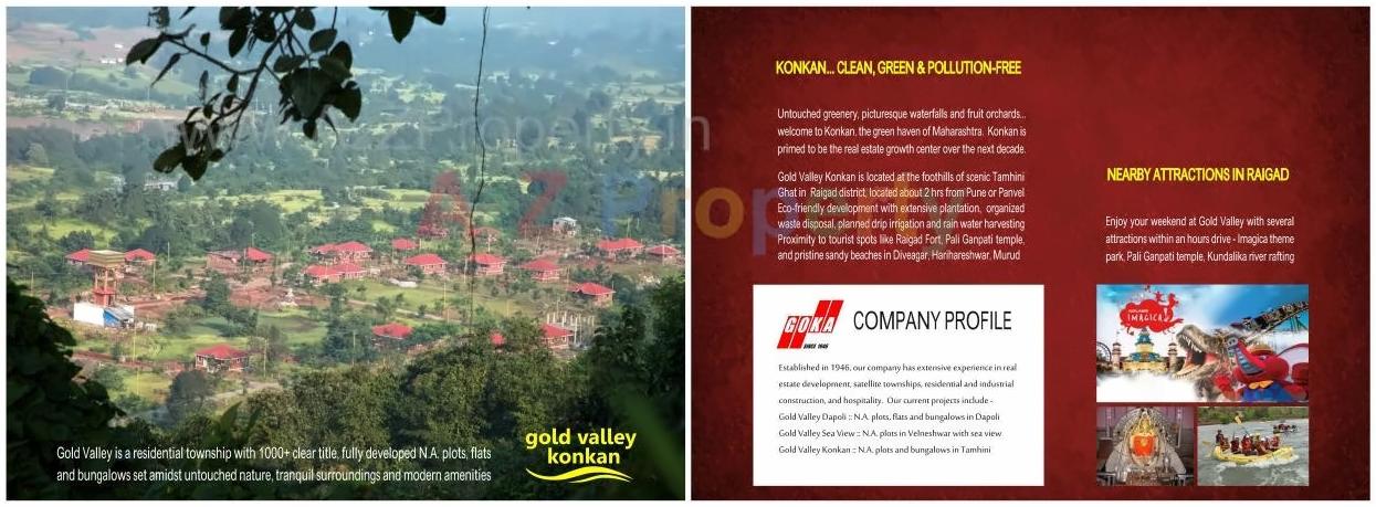  of real estate project Gold Valley Konkan Sect located at Warachiwadi, Raigarh, Maharashtra