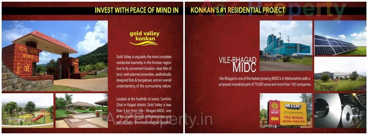  of real estate project Gold Valley Konkan Sect located at Warachiwadi, Raigarh, Maharashtra