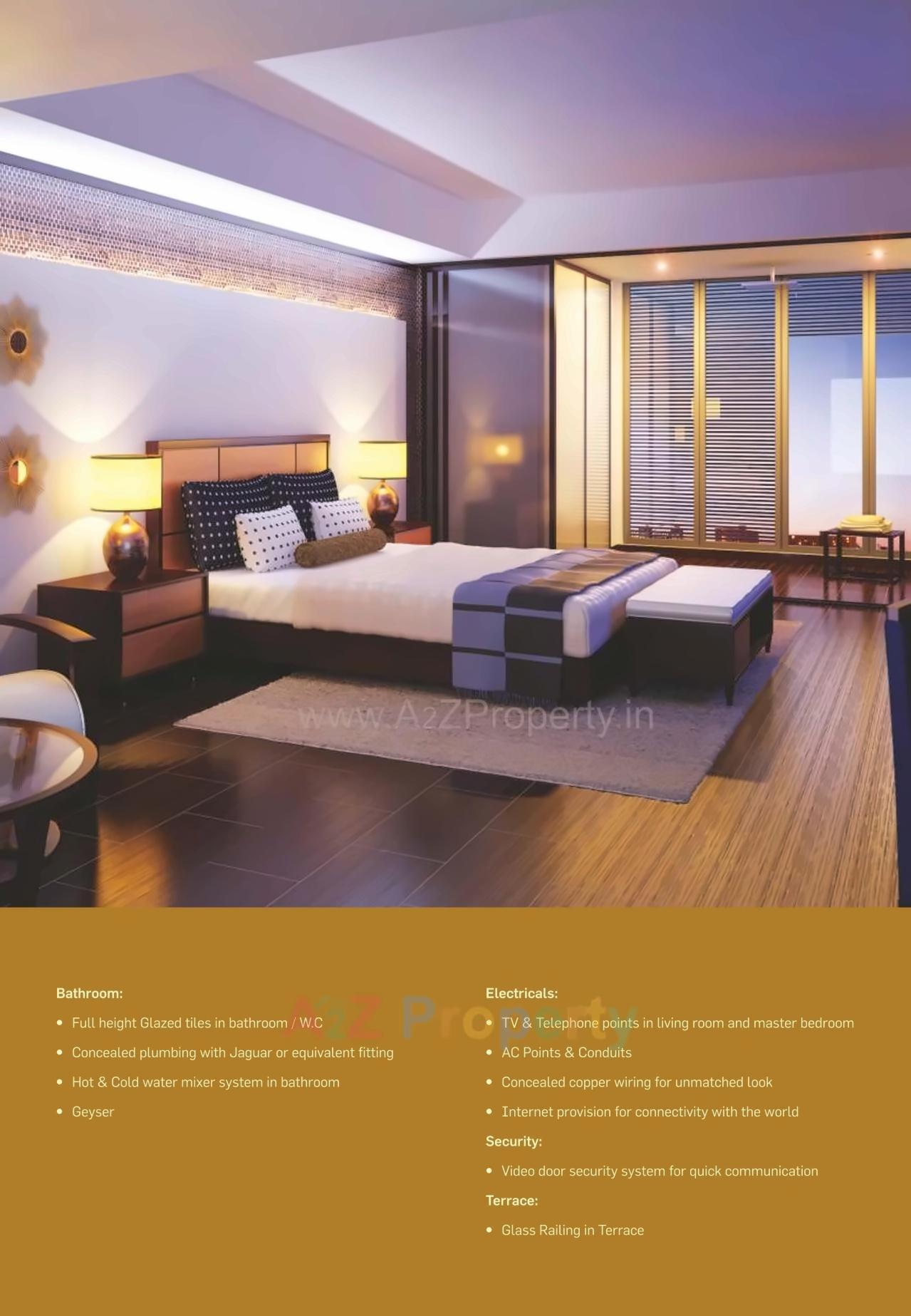 3D Elevation of real estate project Greenwoods located at Kharghar, Raigarh, Maharashtra