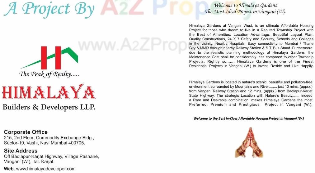  of real estate project Himalaya Gardens located at Pashane, Raigarh, Maharashtra