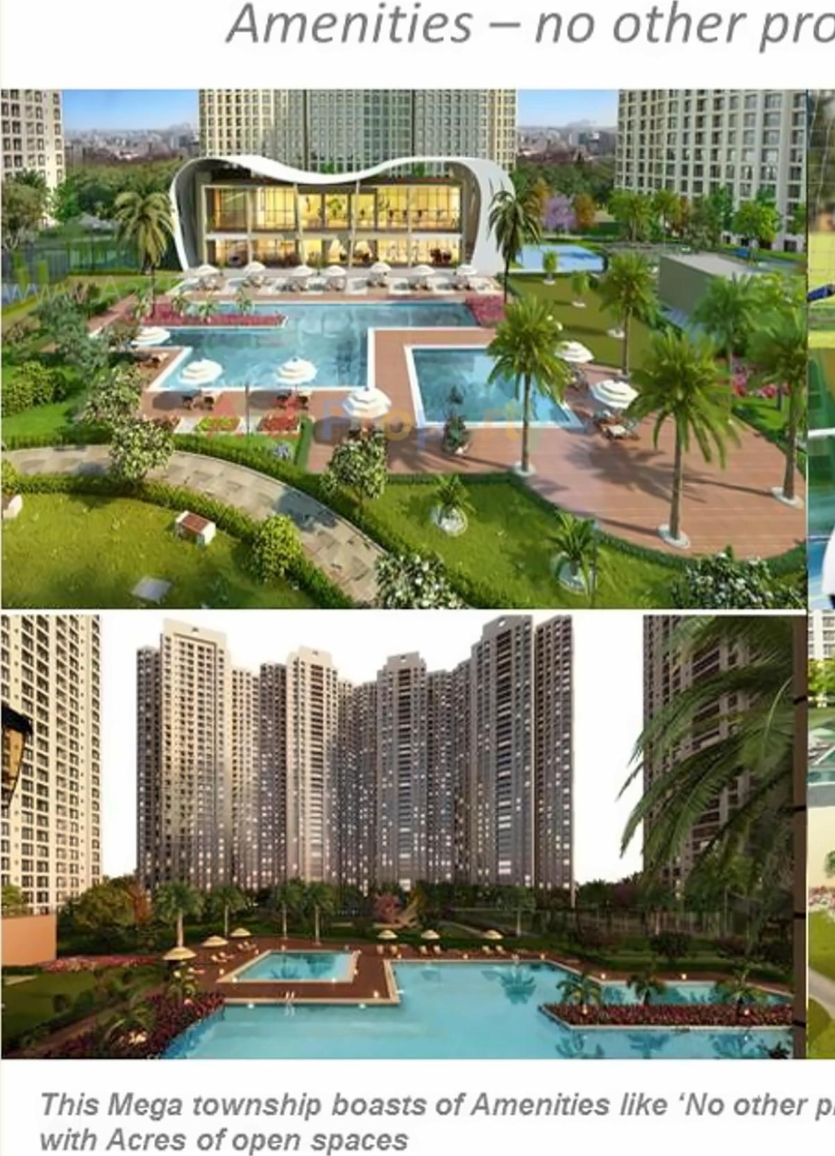 3D Elevation of real estate project Indiabulls Park located at Kon, Raigarh, Maharashtra