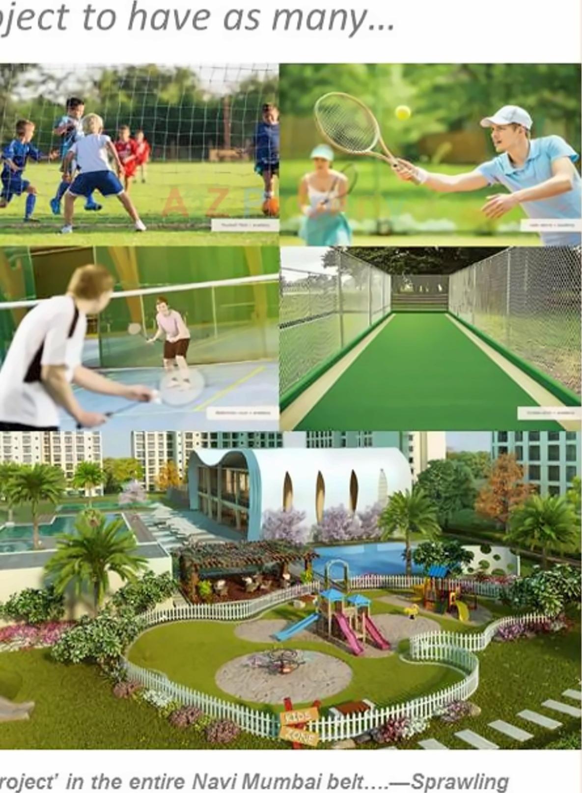 3D Elevation of real estate project Indiabulls Park located at Kon, Raigarh, Maharashtra