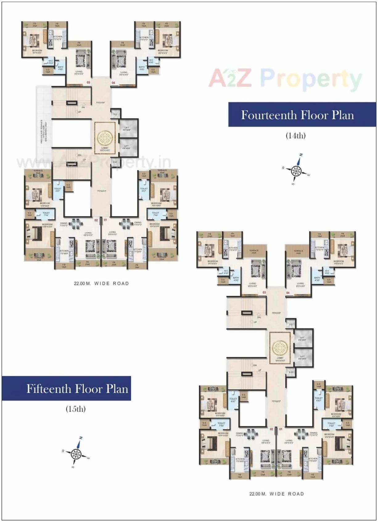 Layout of real estate project Infinity Elite located at Bokadvira, Raigarh, Maharashtra