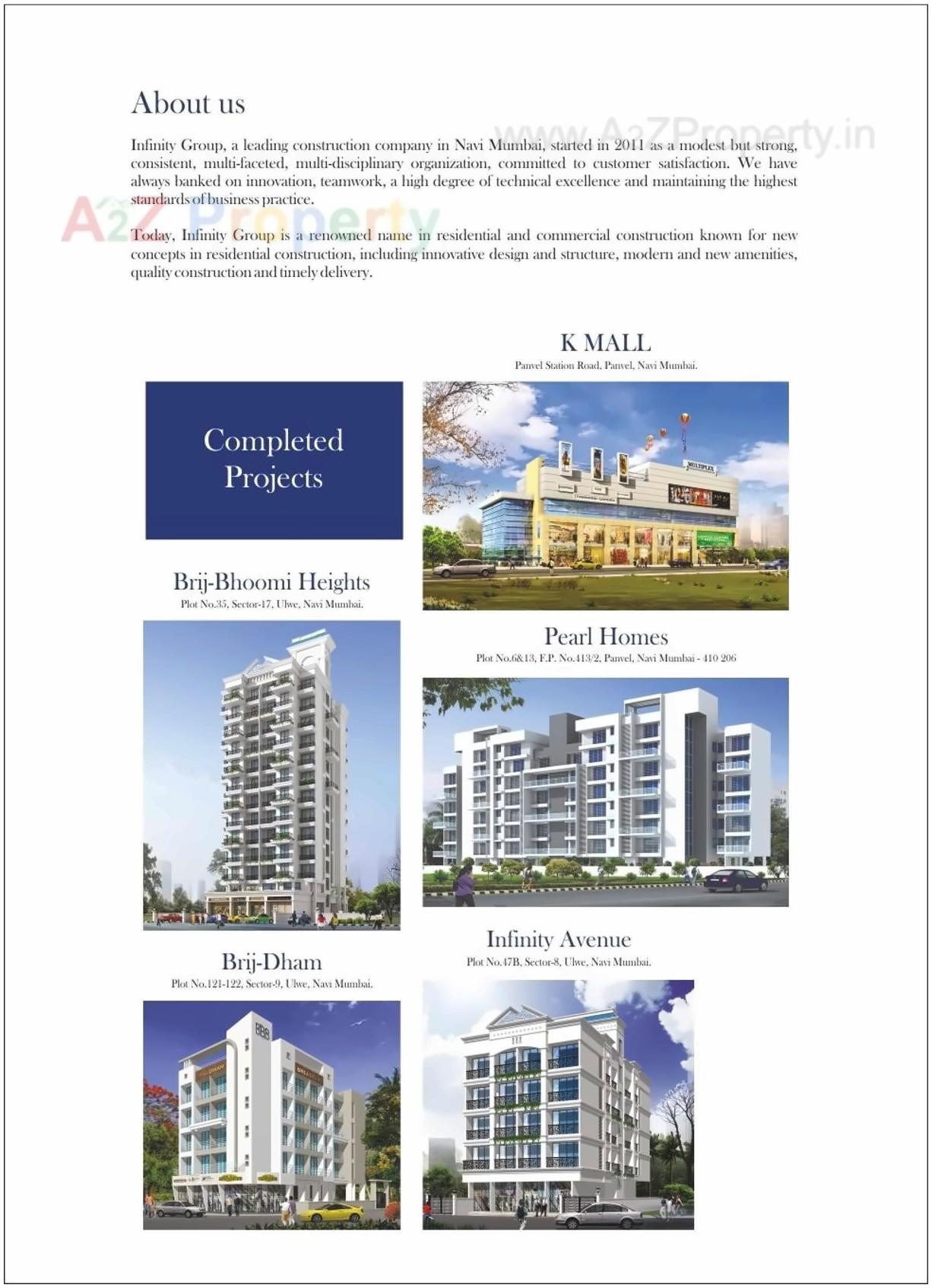  of real estate project Infinity Elite located at Bokadvira, Raigarh, Maharashtra