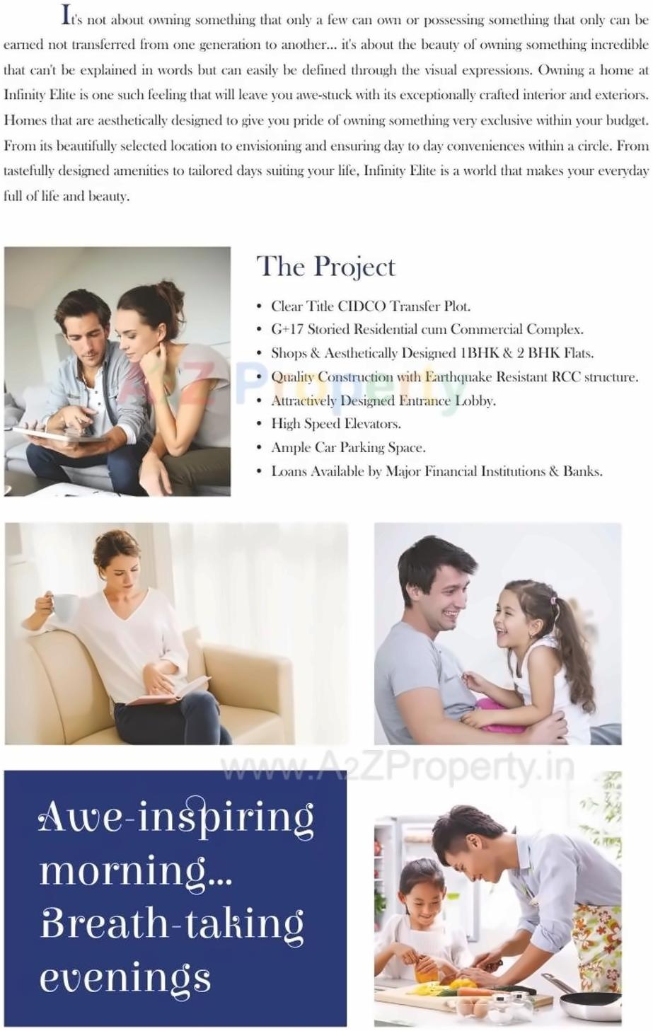  of real estate project Infinity Elite located at Bokadvira, Raigarh, Maharashtra