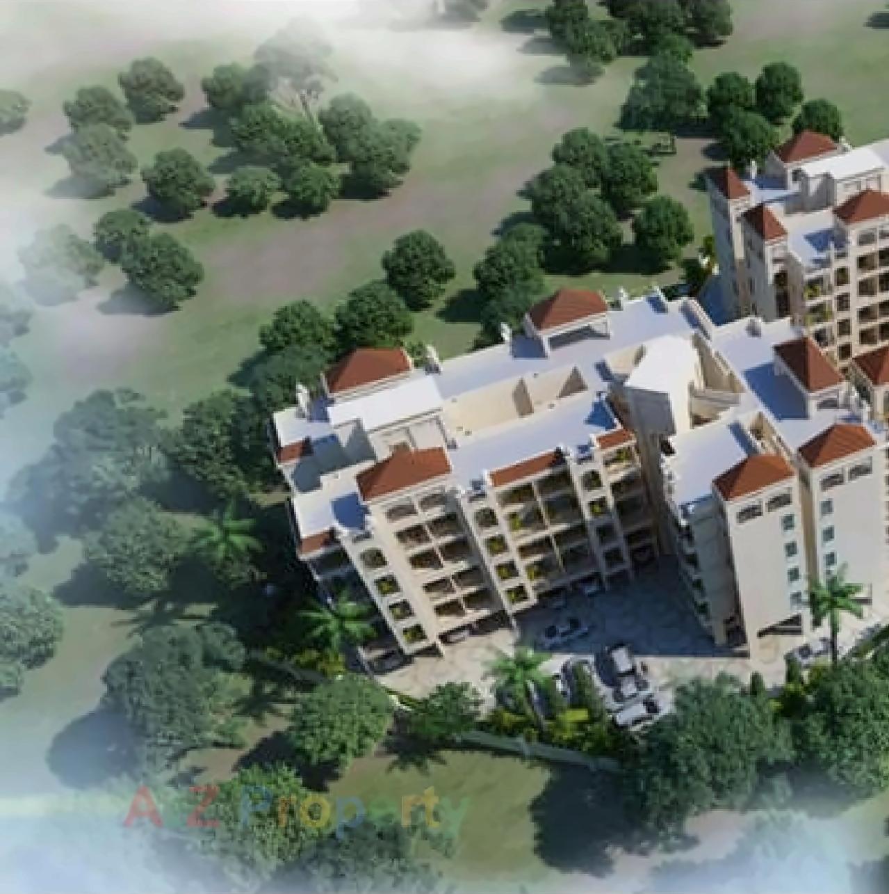 3D Elevation of real estate project Jijai Complex located at Ghot, Raigarh, Maharashtra