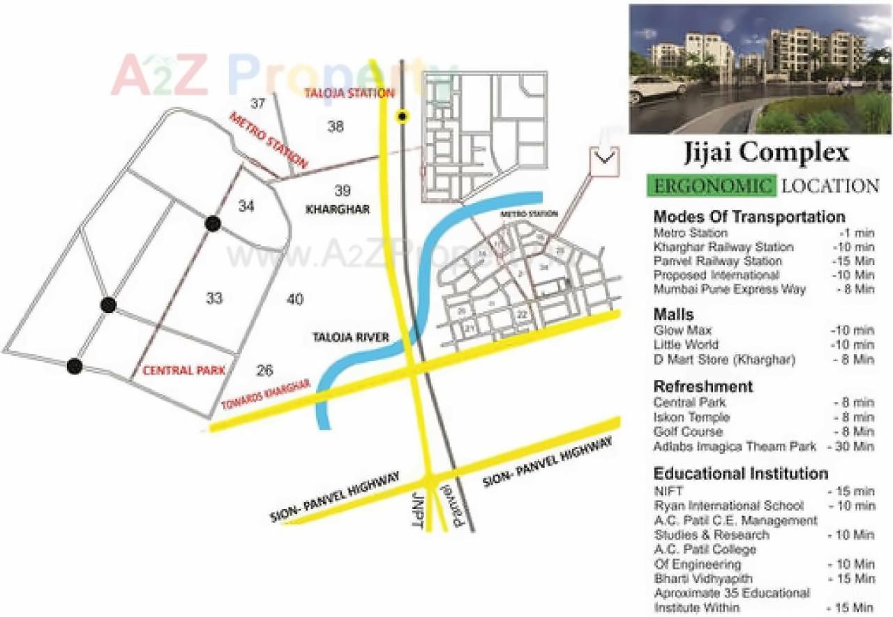  of real estate project Jijai Complex located at Ghot, Raigarh, Maharashtra