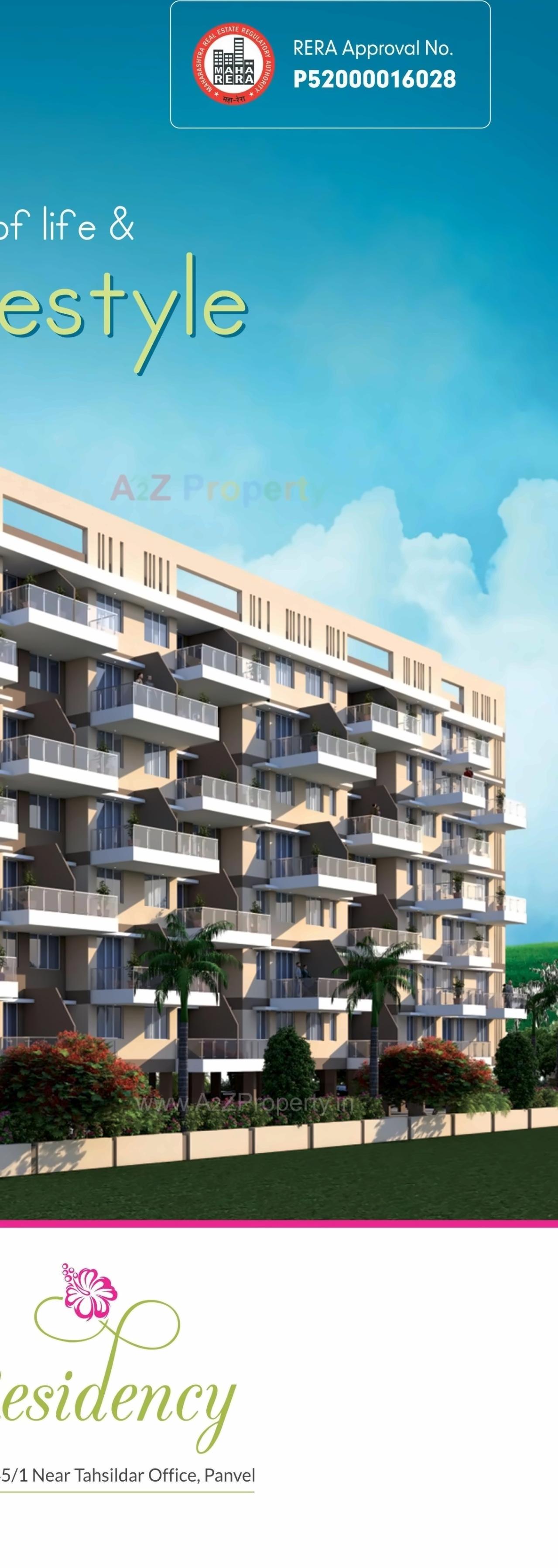 3D Elevation of real estate project Jindal Residency located at Panvel, Raigarh, Maharashtra