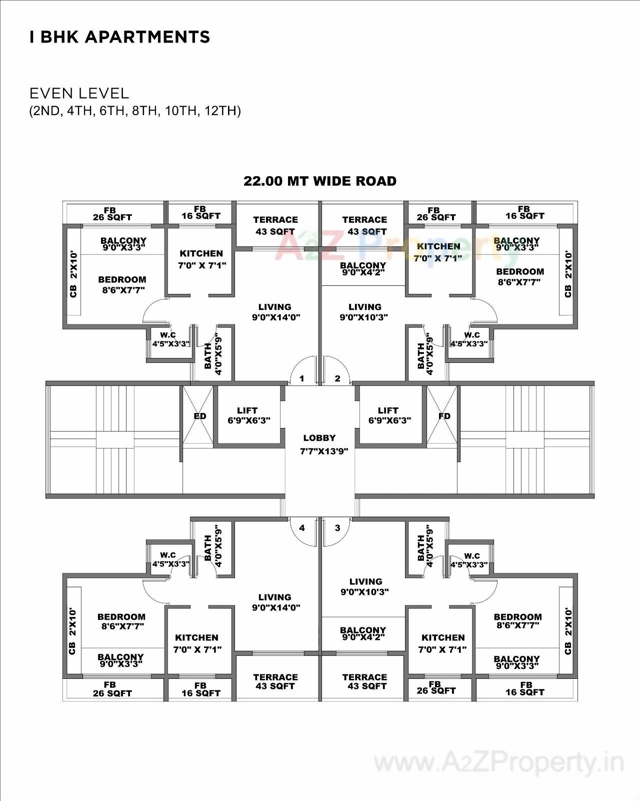 Layout of real estate project Kaamdhenu Celestia located at Bokadvira, Raigarh, Maharashtra