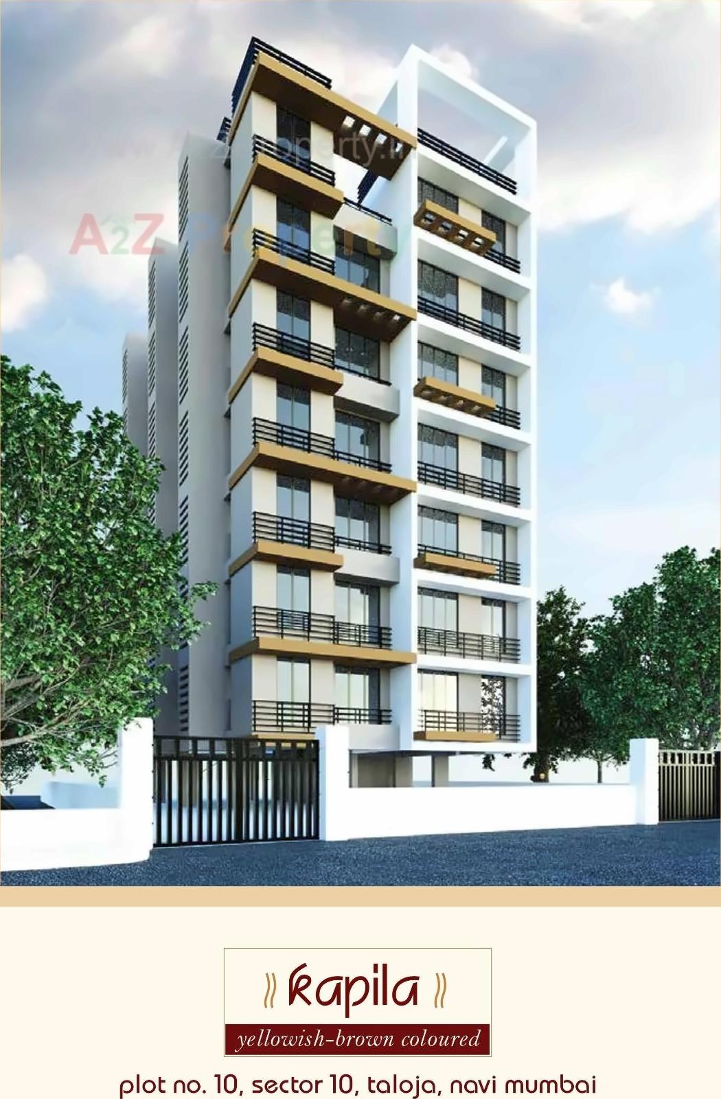 3D Elevation of real estate project Kapila located at Taloje-panchnad-, Raigarh, Maharashtra