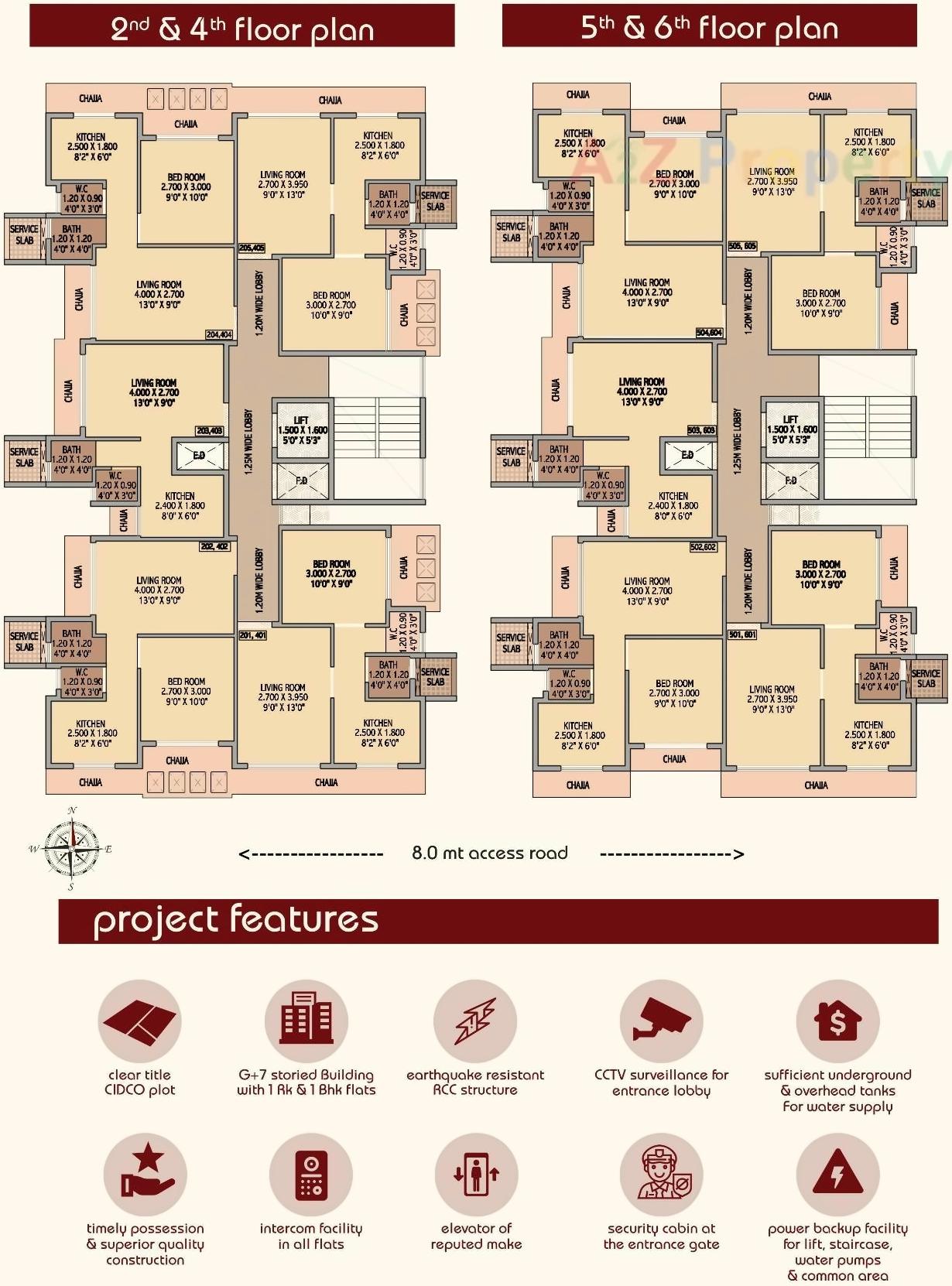 Layout of real estate project Kapila located at Taloje-panchnad-, Raigarh, Maharashtra