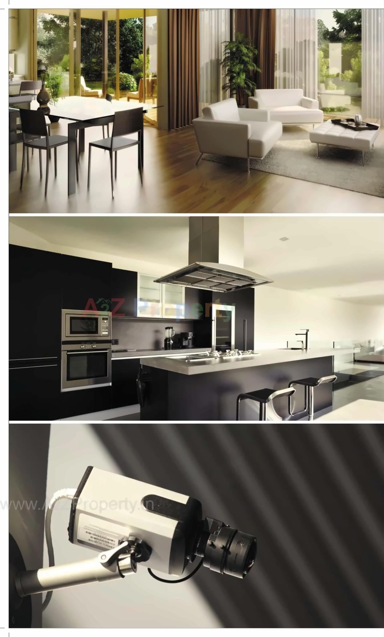 3D Elevation of real estate project Krishh Celestia located at Owe, Raigarh, Maharashtra