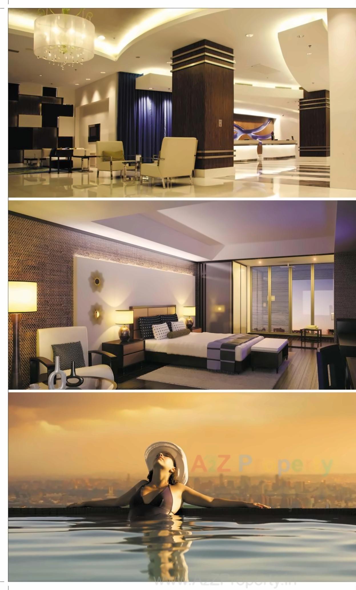 3D Elevation of real estate project Krishh Celestia located at Owe, Raigarh, Maharashtra