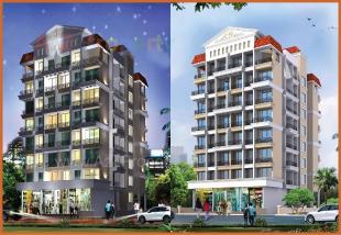 Elevation of real estate project Krishna Harmony located at Karanjade, Raigarh, Maharashtra